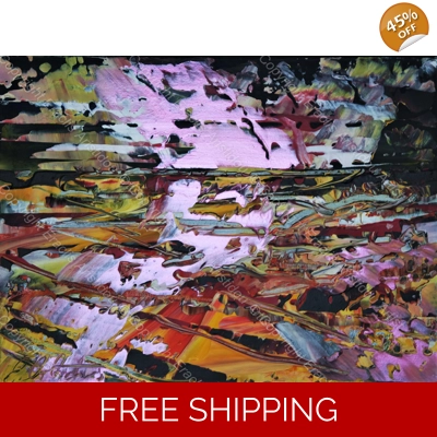 Abstract Little Marvel landscape 411 canvas painting